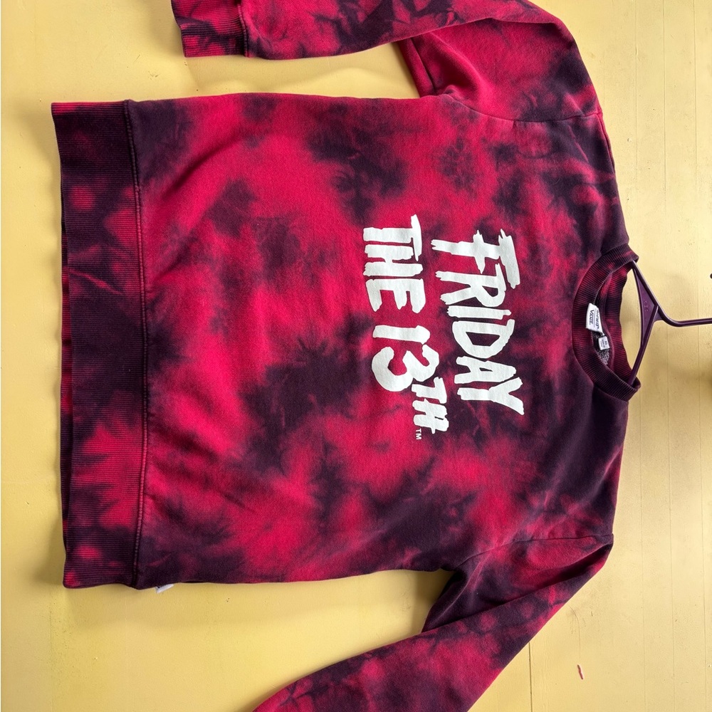 Vans Red Friday the 13th Sweatshirt